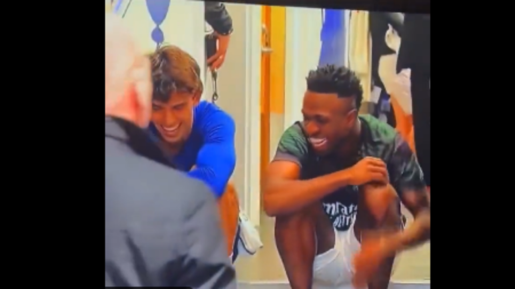 VÍDEO: o que falavam Félix e Vinícius tão animados após o jogo? - CNN  Portugal